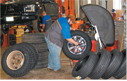 Tire care improves driver safety