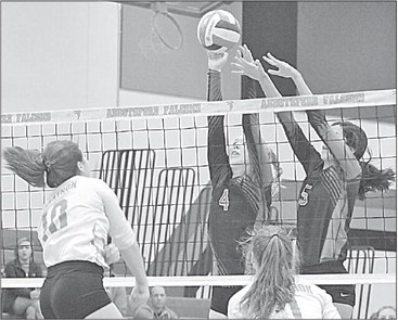 Falcons volleyball felled by Fall Creek