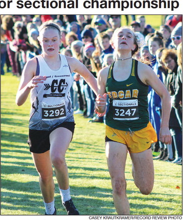 Schley edges Ellenbecker for sectional championship Schley edges Ellenbecker for sectional championship