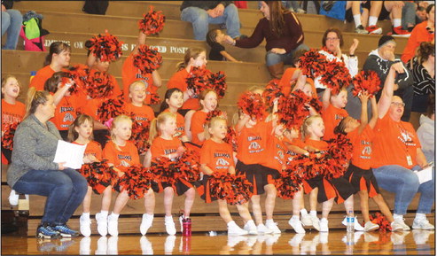 Granton Cheer Squad brings excitement to Bulldog games