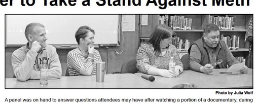 Working together to Take a Stand Against Meth Working together to Take a Stand Against Meth