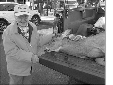 New Price County hunter takes her first buck at age 104