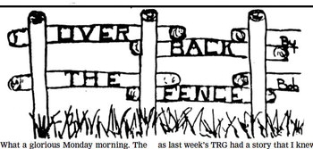 What a glorious Monday morning. …. What a glorious Monday morning. ….
