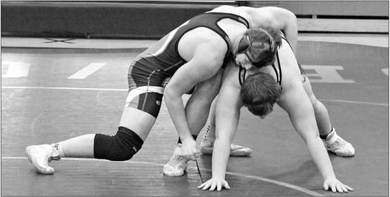 Wrestlers battle in St. Croix Falls