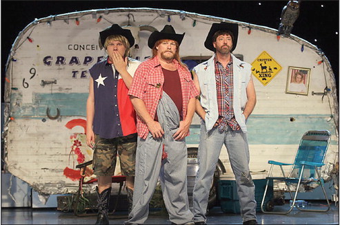 ‘3 Redneck Tenors’ taking over Tack stage on Jan. 26