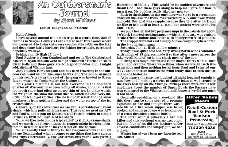 An Outdoorsman‛s Journal An Outdoorsman‛s Journal