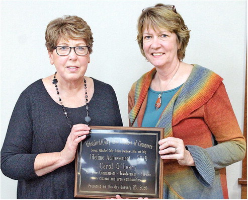 Publisher Carol O’Leary earns  Lifetime Achievement award
