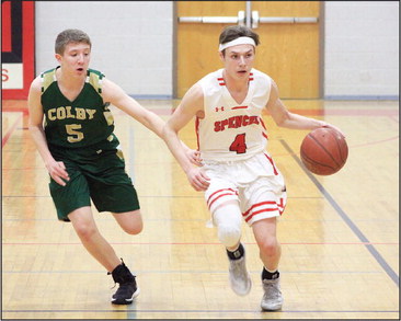 Rockets trip Colby to clinch share of ECC season title