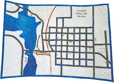 Carlson ties in her love of quilting and history Carlson ties in her love of quilting and history