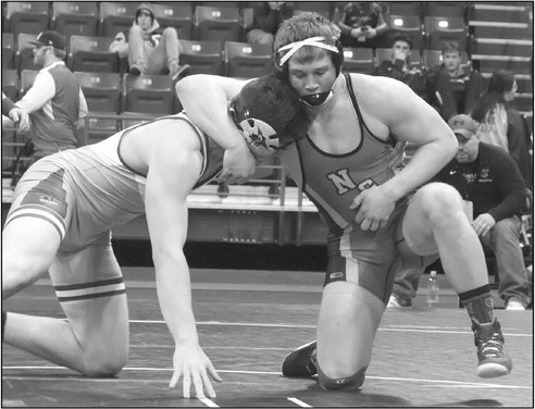 NGL’s Hoffmann grabs sixth place in 220-pound state field