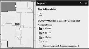 County board updated on COVID cases