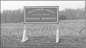 Memorial design coming to life for Holcombe veterans