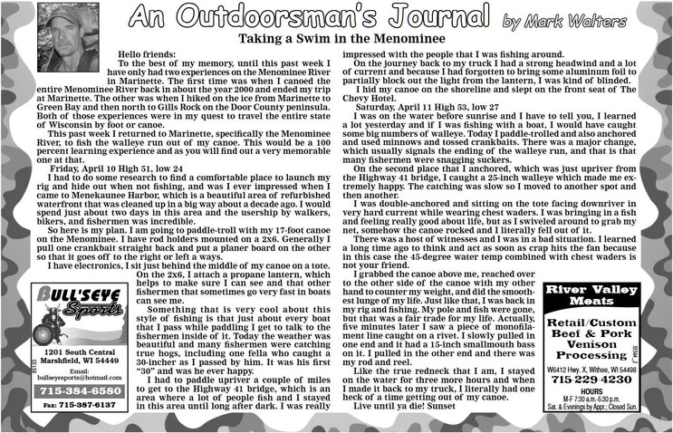 An Outdoorsman‛s Journal An Outdoorsman‛s Journal