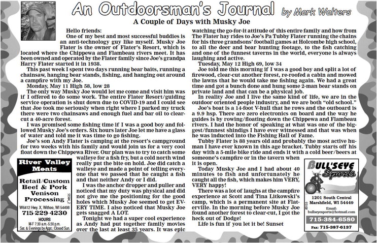 An Outdoorsman‛s Journal