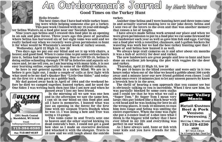 An Outdoorsman‛s Journal
