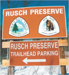 Rusch Preserve —Where five trails meet Rusch Preserve —Where five trails meet