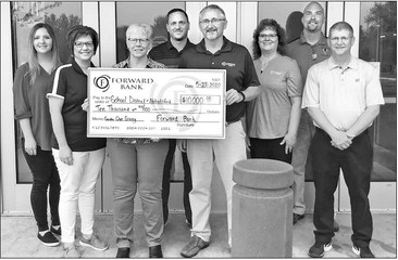 Forward Bank donates $10,000 to Abby schools