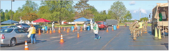 people tested for COVID in Abby people tested for COVID in Abby
