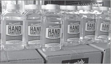 Chippewa River Distillery meets need for hand sanitizer