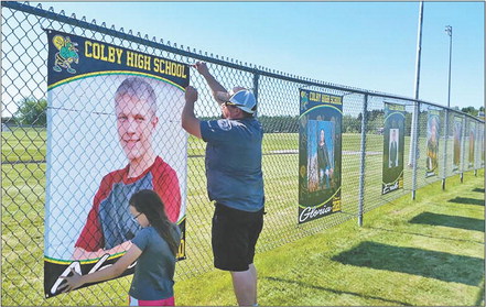 Abby, Colby seniors receive unique honor Abby, Colby seniors receive unique honor