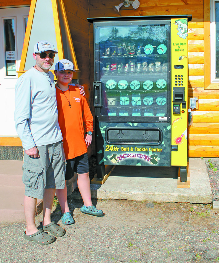 Vending machine brings 24/7 bait to Holcombe area – Central Wisconsin News