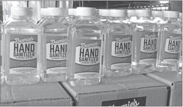Chippewa River Distillery meets need for hand sanitizer Chippewa River Distillery meets need for hand sanitizer