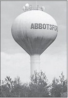 Abby water tower needs refurbishing