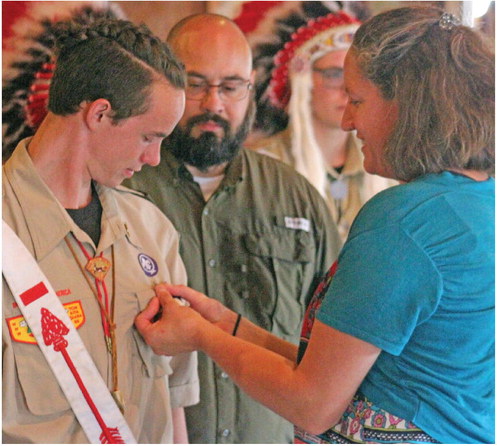 Husser joins ranks of Eagle Scouts