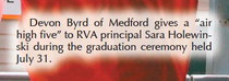 High fiving the future Rural Virtual Academy holds graduation ceremony High fiving the future Rural Virtual Academy holds graduation ceremony