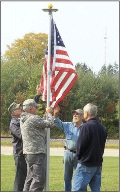 Flag now flies for St. John’s veterans Flag now flies for St. John’s veterans