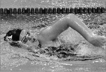 Swimmers win dual with Hatchets Swimmers win dual with Hatchets