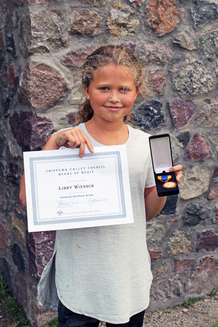 Wiensch recognized with Meritorious Action Award Wiensch recognized with Meritorious Action Award