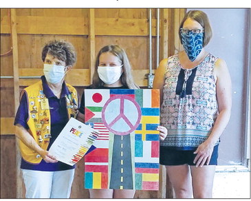 Abby Lions’ Peace Poster winners Abby Lions’ Peace Poster winners