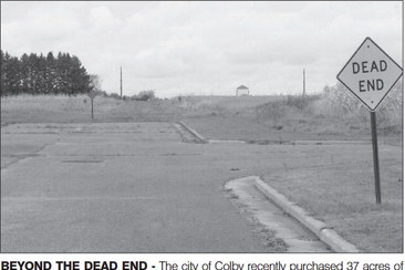 Colby considers borrowing for development area Colby considers borrowing for development area