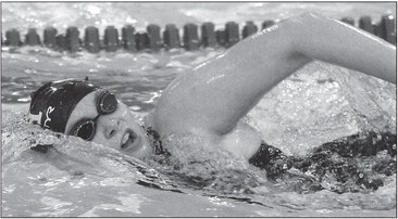 Swimmers enjoy virtual conference meet Swimmers enjoy virtual conference meet