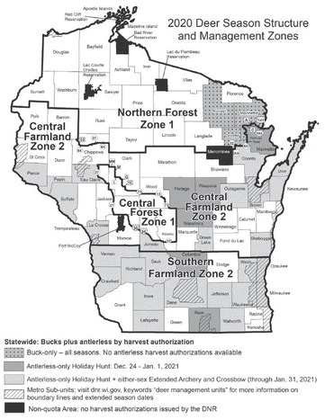 Harvests expected to trend upward in most locales during 9-day hunt