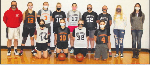 Granton girls eager to get on the court to start game action