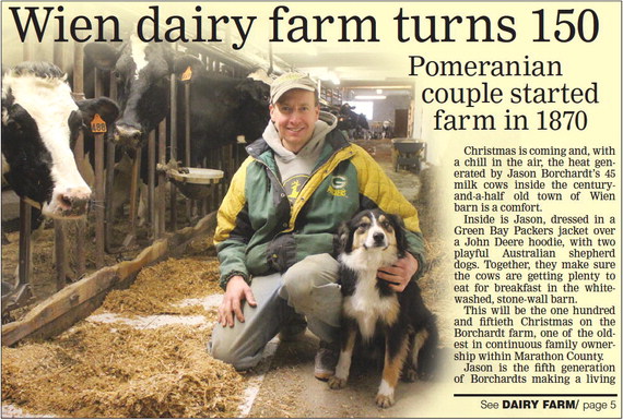 Wien dairy farm turns 150