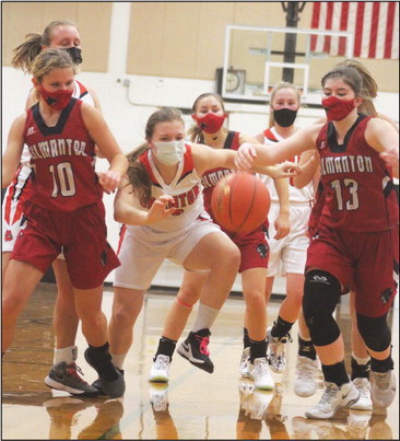 Gilmanton edges Bulldog girls with score in game’s final minute