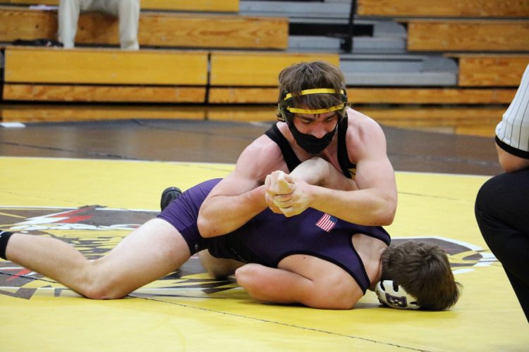 Hornets dominating over  Boyceville in opening dual