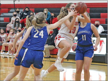 Falcon girls show growth in defeat Falcon girls show growth in defeat