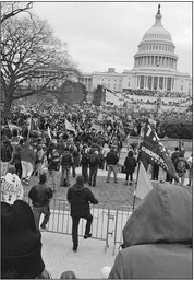 Colby man at pro-Trump rally