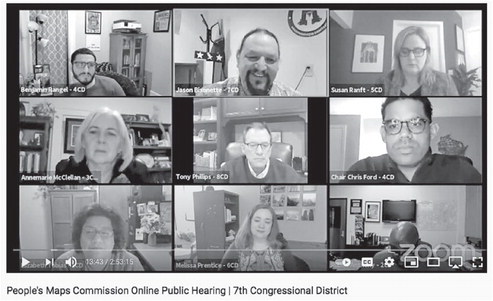 Voters voice support for non-partisan maps Voters voice support for non-partisan maps