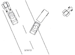 Two-vehicle accident Two-vehicle accident