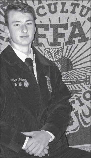Stratford FFA president profile: Tristan Wirkus