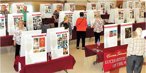 Eucharistic Miracles of the World will be on display at Holy Rosary