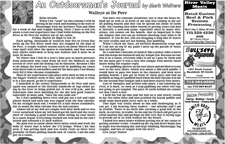 An Outdoorsman‛s Journal