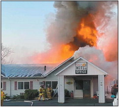 Minor injuries reported in Countryside Motel fire Minor injuries reported in Countryside Motel fire