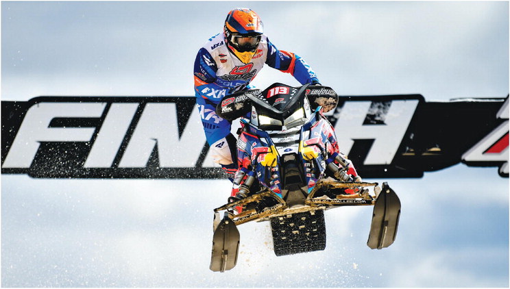Dominator win caps Peterson’s best Snocross season Dominator win caps Peterson’s best Snocross season