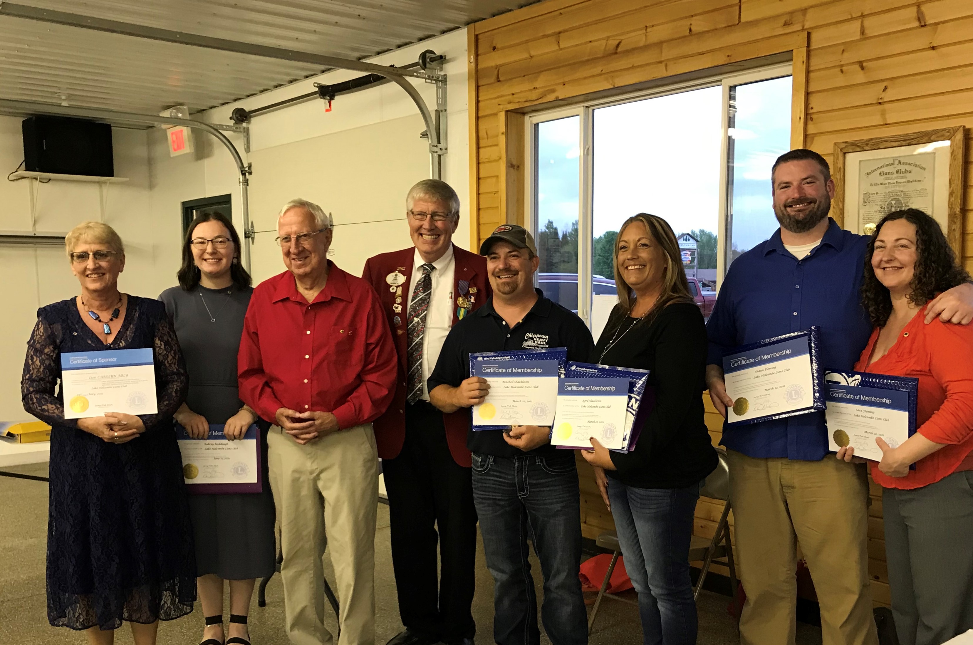 Lions clubs hold combined governor’s night ceremony